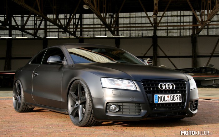 Audi A5 Matte Black –  