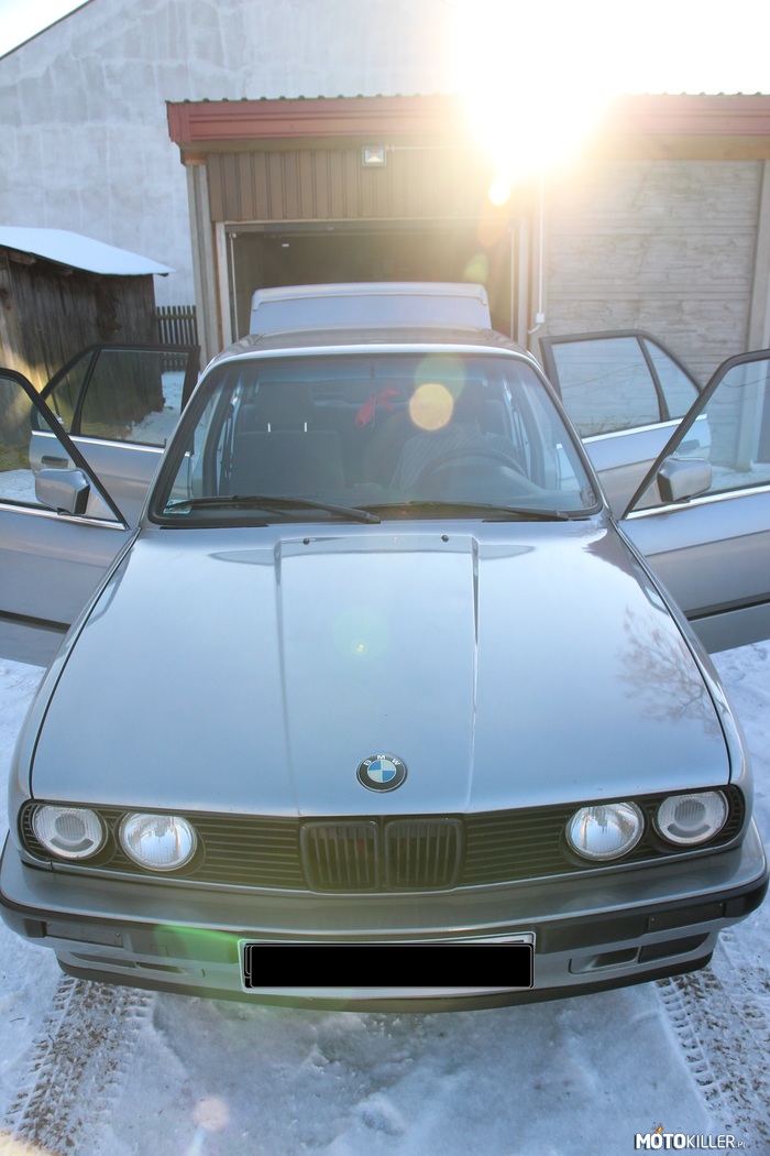 BMW E30 – Zimowo ;-) 