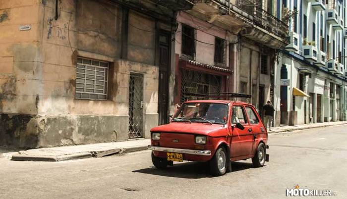 Polaquito Cubano – Polaquito (Polaczek) czyli nasz rodzimy MALUCH jest dość popularnym środkiem transportu na Kubie. 