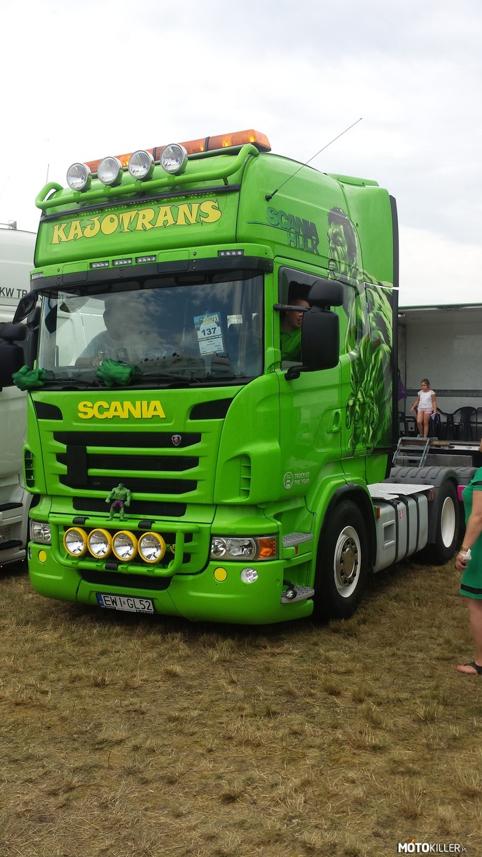 Master Truck 2017 – Scania niesamowity Hulk 