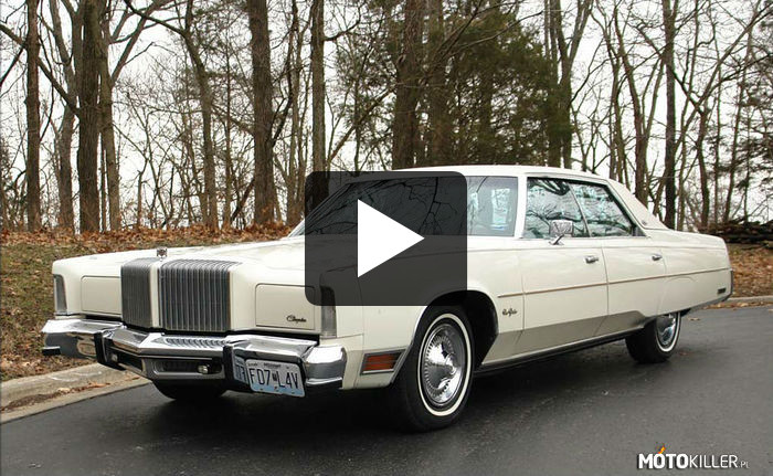 Chrysler New Yorker - luksus po amerykańsku –  