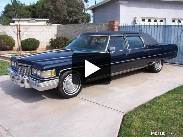 Cadillac Fleetwood Limousine - samochód z ogromną ilością miejsca wewnątrz –  