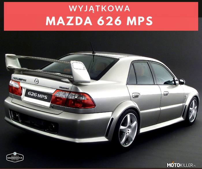 Mazda 626 MPS – Wiedzieliście, że w 2000 roku Mazda stworzyła prototyp Mazdy 626 w wersji MPS?  