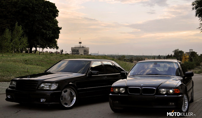 MercedesBenz W140 i BMW e38