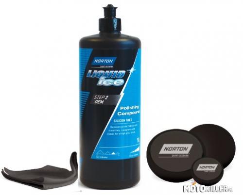 Norton Liquid Ice – Usuwanie i polerowanie zacieków - Norton Liquid Ice - bardzo dobre środki do pielęgnacji auta. 