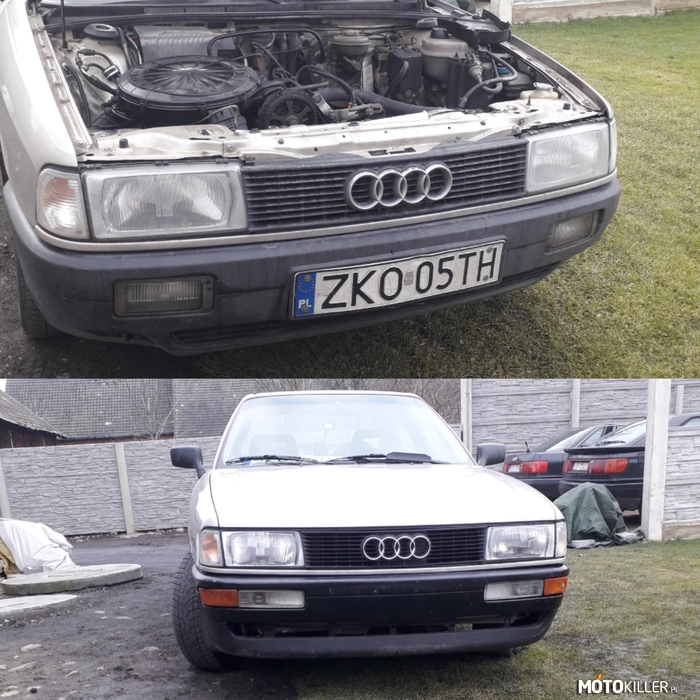 Audi 80 b3 – Mała zmiana, na plus?  