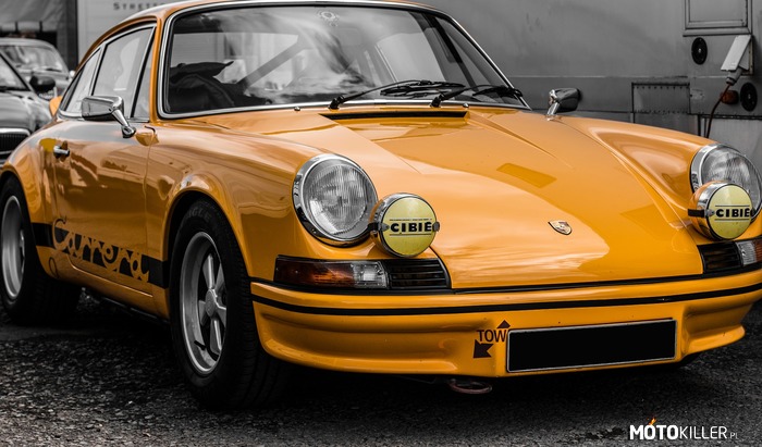 Porsche Carrera – Mocno żółta odmiana 