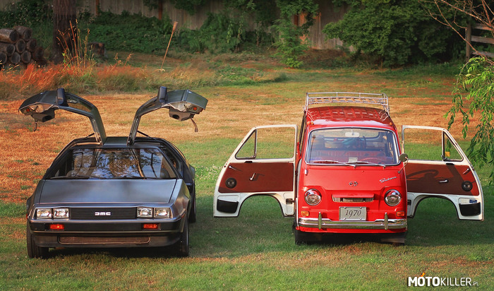 1991 DeLorean &amp; 1970 Subaru 360 Sambar Van –  