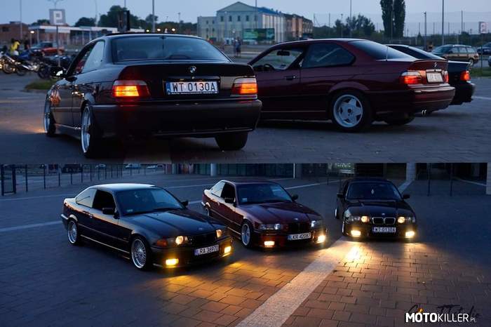 BMW E36 coupe – E36 coupe 
Ciężko już znaleźć egzemplarz w takim stanie 