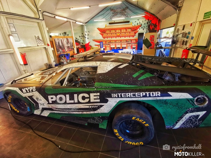 Nowy wóz policji z grupy Speed – z silnikiem odrzutowym 