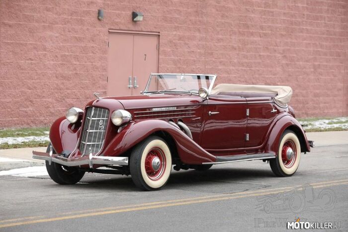 1936 Auburn 852 SC Phaeton –  