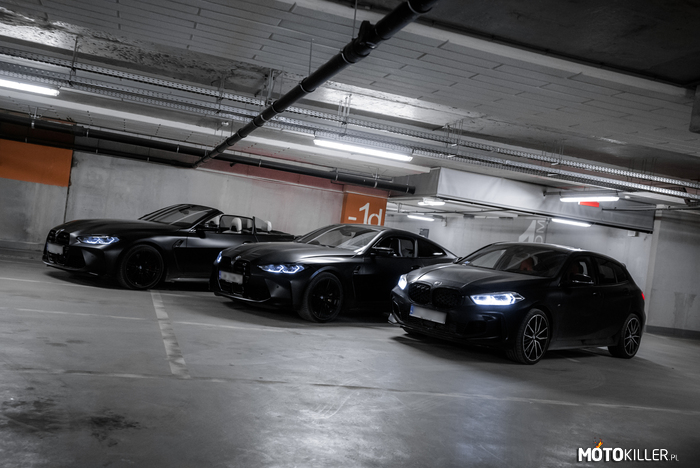 Bandit Trio – BMW M4 Cabrio, Coupe i M135i od YT: Detailer 
