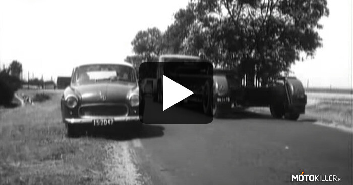 Technika jazdy samochodem osobowym – Dwa filmy z czasów PRL, można obejrzeć.  