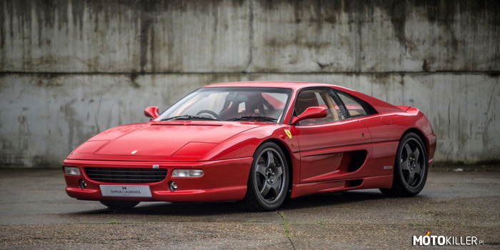 Ferrari F355 – Samochód produkowany przez włoską markę Ferrari w latach 1994-1999. Po premierze wersji coupe zaprezentowano jeszcze dwie odmiany: Targę i Spider w 1995 roku. W 1998 roku do oferty wprowadzono nową sekwencyjną skrzynię biegów w stylu Formuły 1, za dodatkową opłatą £6.000, te wersje samochodu widnieją w katalogach z nazwą jako Ferrari F355 F1. Firma Ferrari wyprodukowała jeszcze 109 egzemplarzy wyścigowej wersji Ferrari 355 Challenge, przeznaczonej do amatorskich wyścigów w klasie Ferrari Challenge. Wersja ta różniła się wyglądem w stosunku do wersji podstawowej, ale nie była dopuszczona do ruchu ulicznego. Pod koniec produkcji wyprodukowano jeszcze 100 egzemplarzy specjalnej wersji Fiorano, różniła się w stosunku do podstawowej wersji kilkoma zmianami technicznymi w zawieszeniu i hamulcach. Wszystkie samochody z tej serii to Spidery, a rozpoznać je można po specjalnej tabliczce informacyjnej na desce rozdzielczej zawierającej numer egzemplarza. F355 posiada centralnie umieszczony ośmiocylindrowy silnik o pojemności 3,5 l, którzy wytwarza moc 381 KM. Samochód osiąga prędkość maksymalną 295 km/h i przyspieszenie 0-100 km/h w 4,7 sekund. Produkcja modelu zakończyła się w 1999 roku i został zastąpiony przez Ferrari 360. 