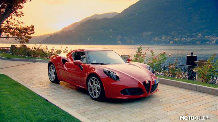 Alfa Romeo 4C – Samochód sportowy klasy kompaktowej produkowany przez włoską markę Alfa Romeo w latach 2013-2020. Samochód zaprezentowano po raz pierwszy jako auto koncepcyjne podczas targów motoryzacyjnych w Genewie w marcu 2011 roku pod nazwą 4C Concept. Wersją produkcyjną zaprezentowano dwa lata później podczas targów motoryzacyjnych we Frankfurcie. Zamierzeniem Alfy Romeo było zbudowanie samochodu o jak najmniejszej masie własnej, aby zapewnienić jak najlepsze osiągi. Nadwozie pojazdu zostało wykonane przy udziale materiałów lekkich - aluminium oraz włókna węglowego. 4C wyposażono w specjalnie odchudzony oraz wyposażony w aluminiowy blok silnik o pojemności 1,75 litra z turbosprężarką znaną z modelu Giulietta QV. Silnik ten wytwarza moc 240 KM i moment obrotowy 350 Nm. 4C osiąga prędkość maksymalną 258 km/h i przyspiesza do 100 km/h w 4,5 sekundy. Pod koniec 2013 roku zdecydowano o zmianie wyglądu przednich reflektorów, które przypominają te zastosowane w 4C Concept. Produkcję wersji coupe zakończono w 2019 roku, a spider w 2020 roku. Łącznie powstało 9117 egzemplarzy 4C. 