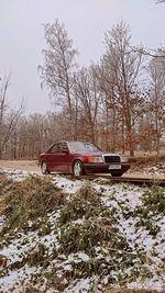 Mercedes Benz w124 200D – Zima zima, śniegu ni ma 