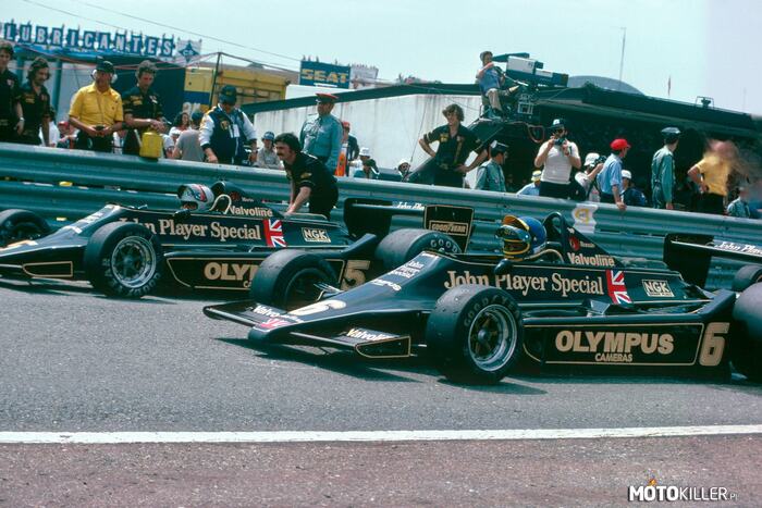 Lotusy w F1 – F1 za czasów pierwszego podejścia do efektu przyziemnego 